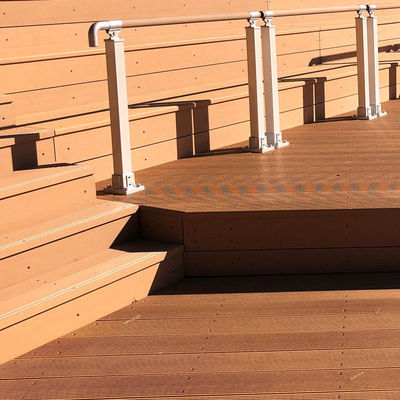 Ein guter Preis. WPC-Holz-Kunststoff-Verbundwerkstoff-Decking-Bodenplatten Online