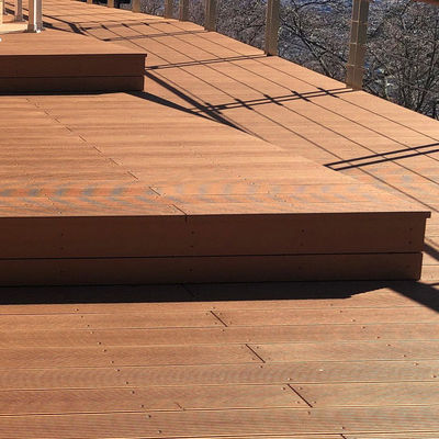 Ein guter Preis. Komposit WPC Decking Panel Material rutschfeste und umweltfreundliche Online
