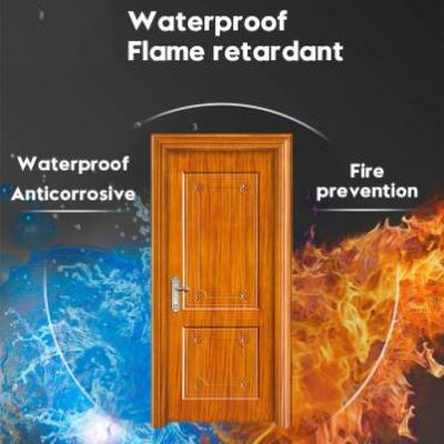 Ein guter Preis. Wasserdichte WPC Tür Schalldichte Holz Polymer Verbundtüren Online