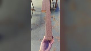 Verrottungssicheres Kunststoffholz für extreme Wetterbedingungen
